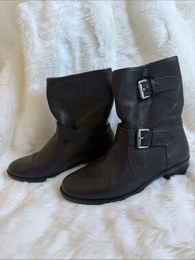 J Crew Moto Boots